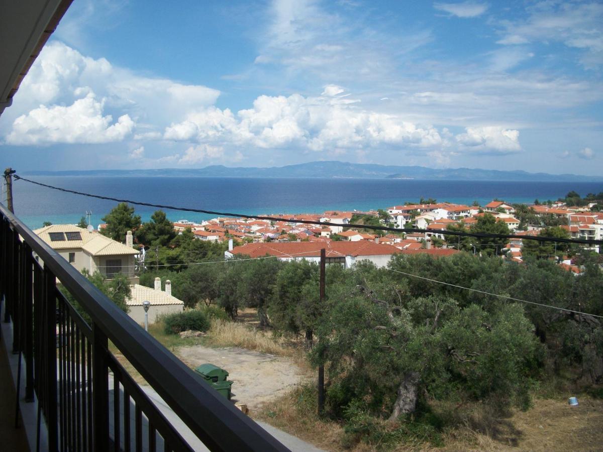 Villa Panorama Hotel Polychrono Exterior foto