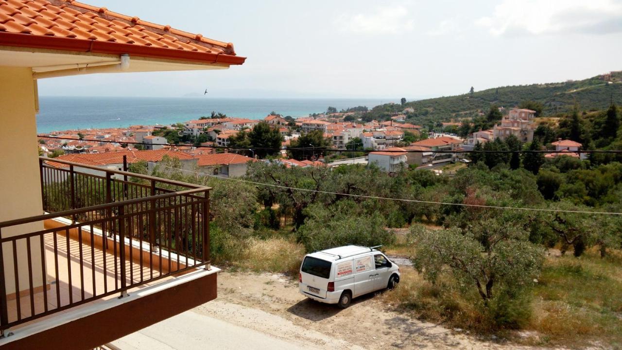 Villa Panorama Hotel Polychrono Exterior foto