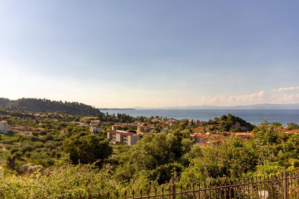 Villa Panorama Hotel Polychrono Exterior foto